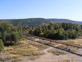 Мост х.Лазарчук - ст-ца Удобная (Газопровод в Удобную проходит именно по этому мосту)